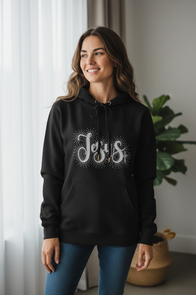 Jesus rhinestone