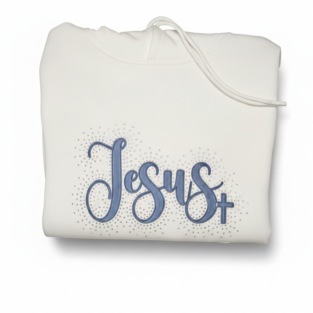 Jesus rhinestone