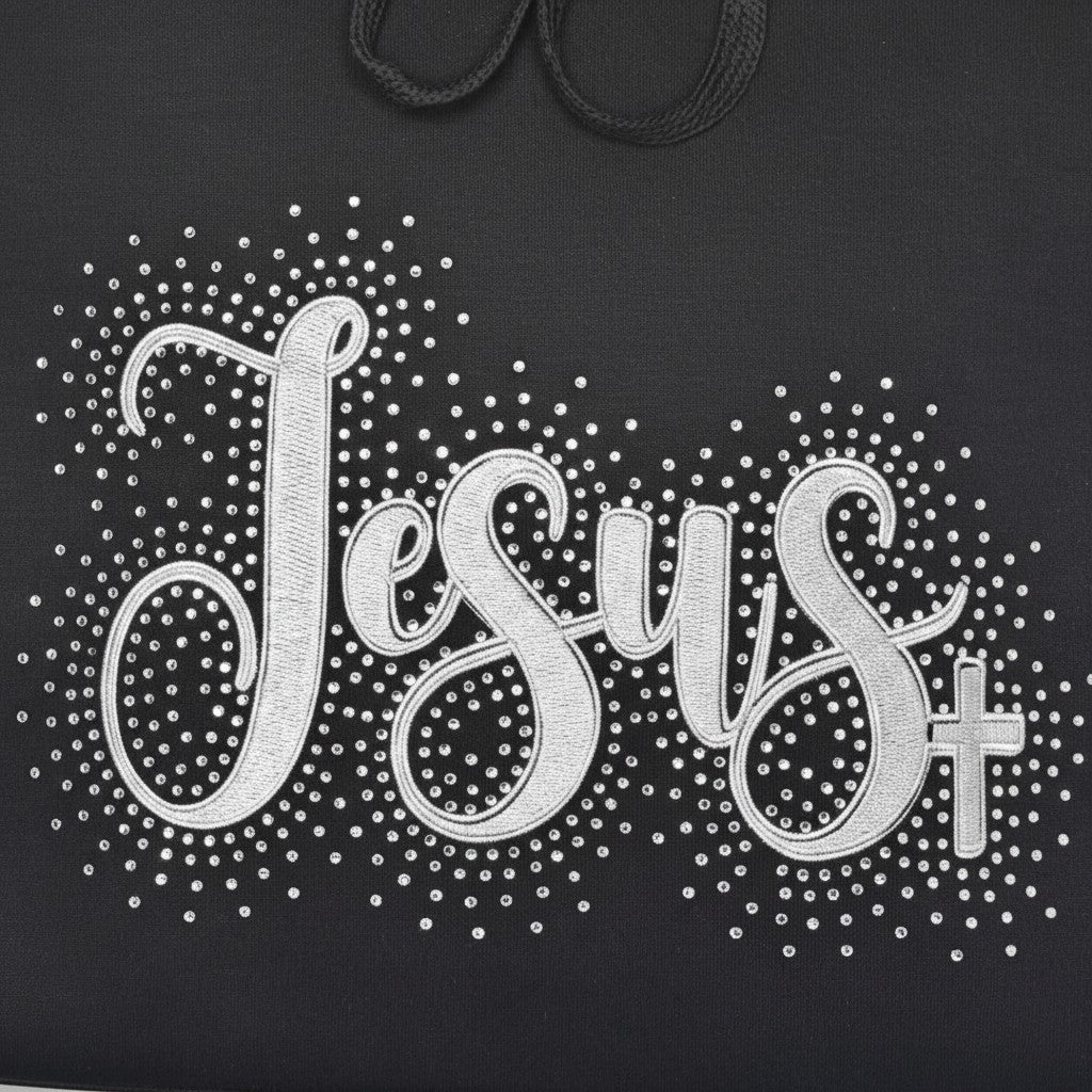 Jesus rhinestone