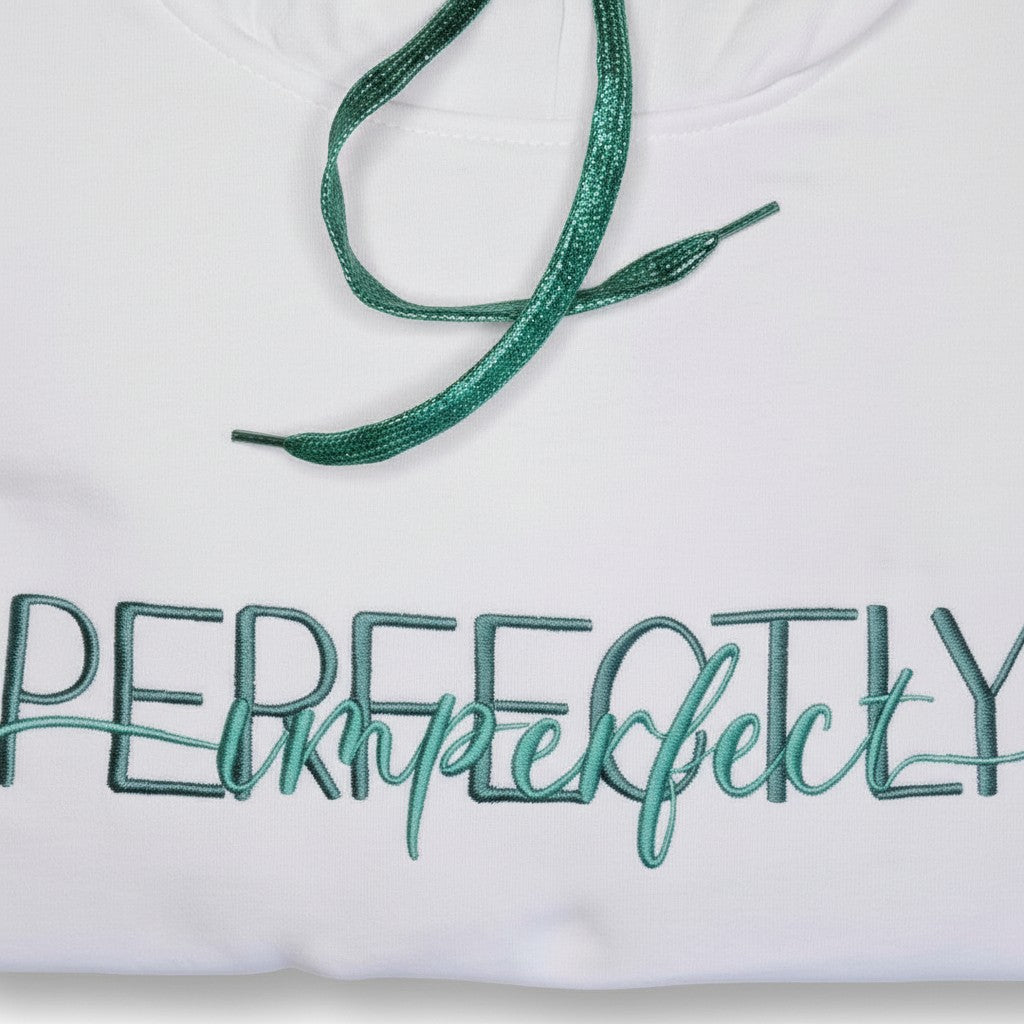 Perfectly imperfect embroidery