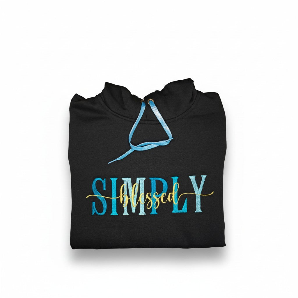 Simply blessed embroidery