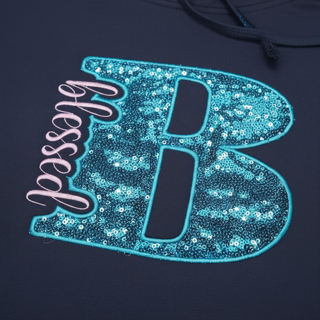 Blessed applique