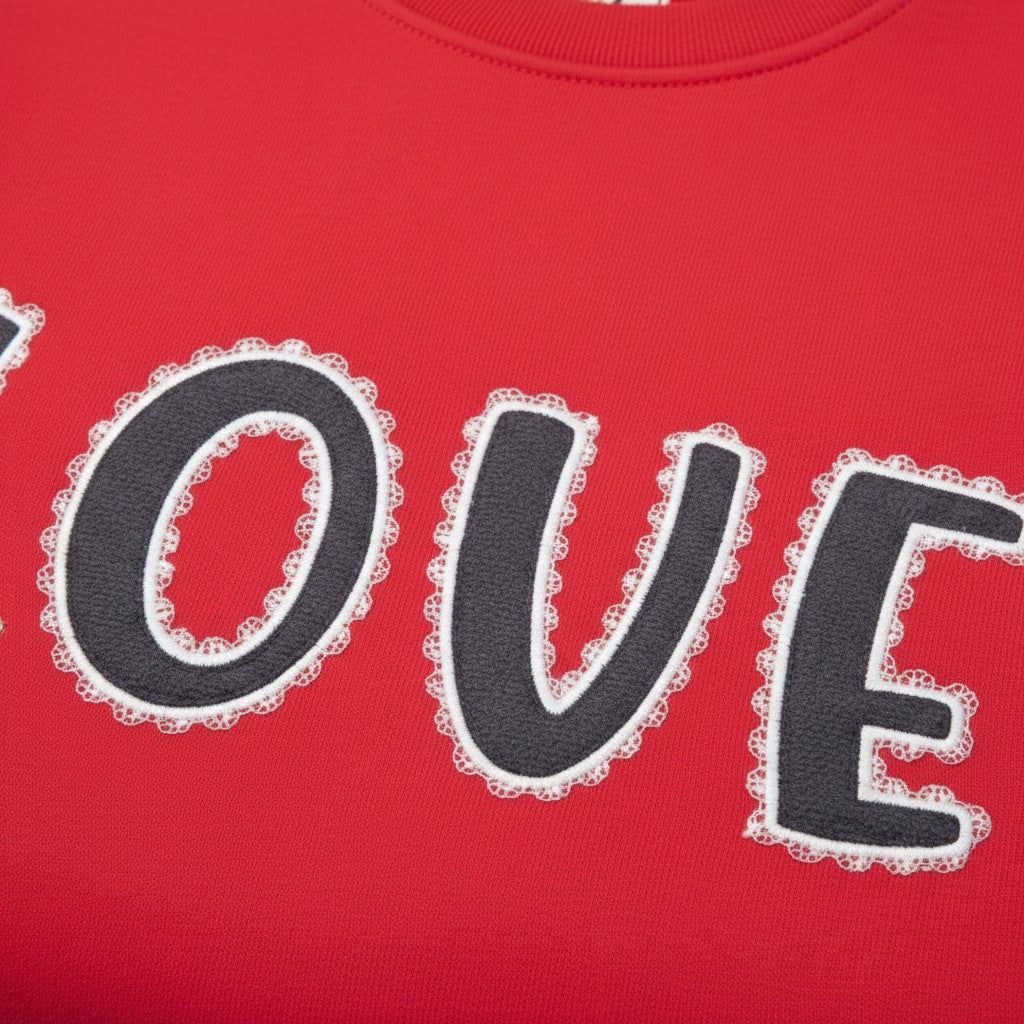 Love applique