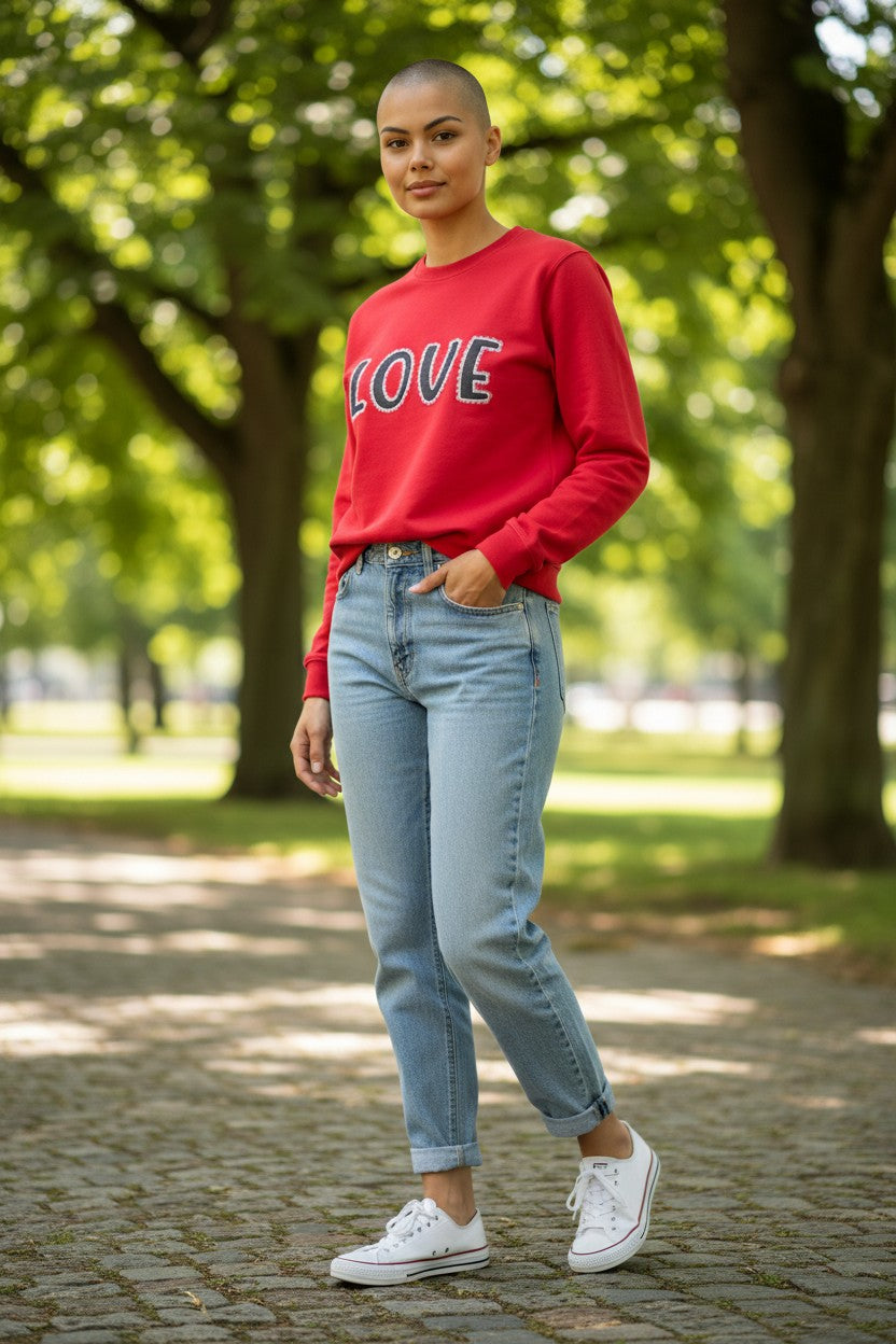 Love applique